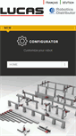 Mobile Screenshot of lucas-robotic-system.com
